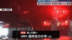 田原市16歳少年の殺人事件